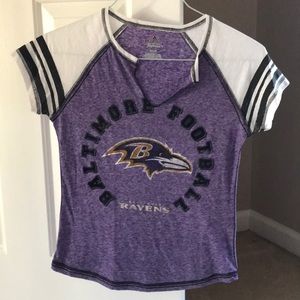 Like new, jersey style Baltimore Ravens tee